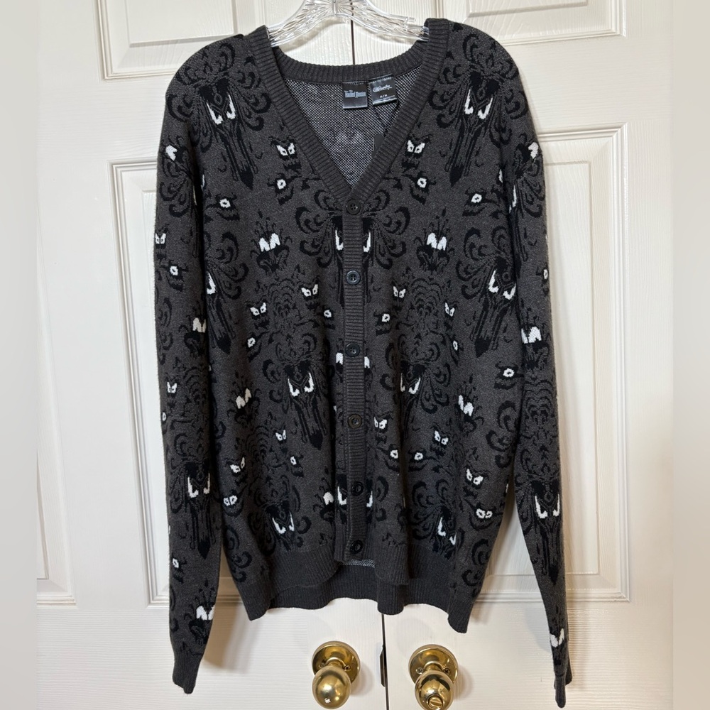 Haunted Mansion Wallpaper Cardigan - Cakeworthy